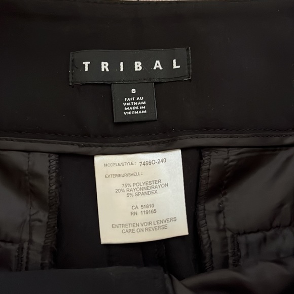 Tribal woman’s black dress slacks size 6 - Picture 3 of 7